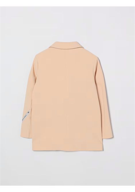 Blazer monopetto beige ELISABETTA FRANCHI KIDS | EFGC074.0.GA022C145